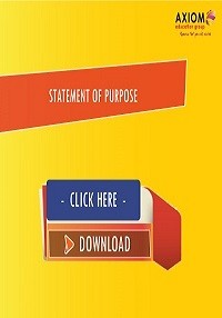 STATEMENT OF PURPOSE AXIOM Guide