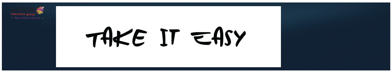 Take-it-easy Take-it-easy